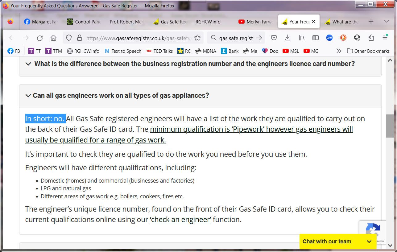 51 GasSafe